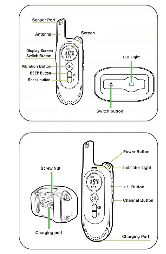 PAPANI-PS8-Dog-Training-Collar-features