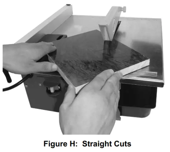 CHICAGO ELECTRIC 69231 7 Inch Portable Wet Cutting Tile Saw - Miter Cuts