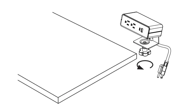 Humanscale-NeatHub-charging-options-with-four-power-ports-Plug-1