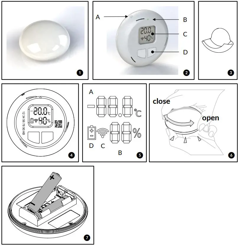 tiko Sense-3 Temperature and Humidity Sensor User Manual - Temperature Sensor User's Manual