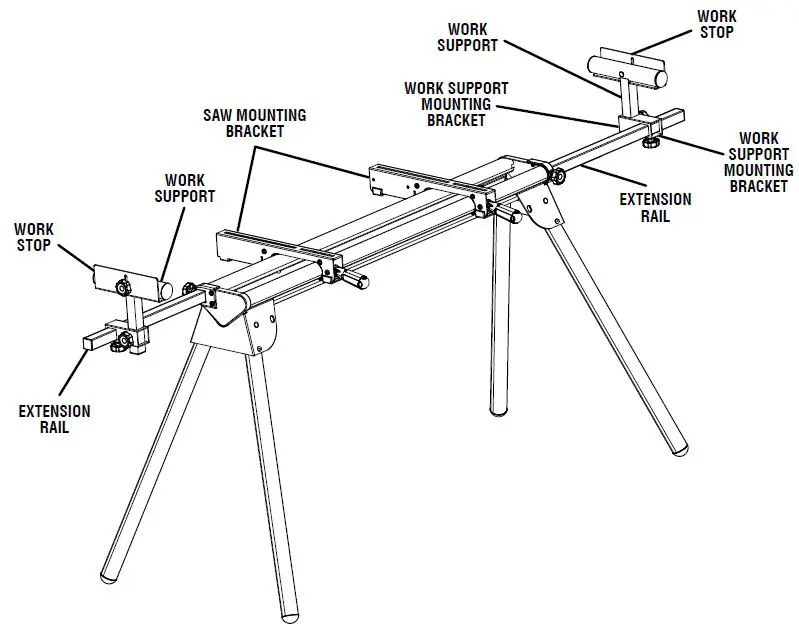 RYOBI A18MS01 Miter Saw Stand fig 21