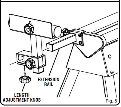 RYOBI A18MS01 Miter Saw Stand fig 4