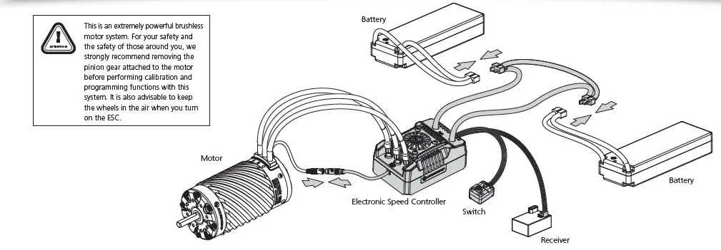 HOBBYWING EZRUN MAX4-HV Brushless Electronic Speed Controller 1