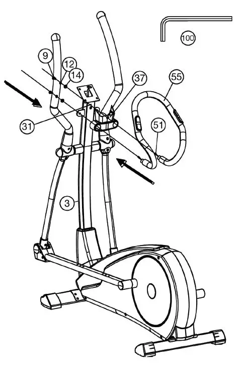 CHRISTOPEIT-E-2000-Exercise-Bike-6