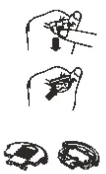 GLEN LZX-F16682 Infrared Thermometer User Guide - Battery Installation