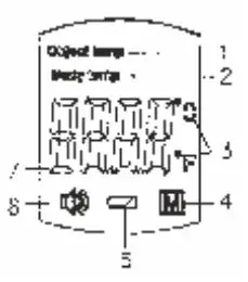 GLEN LZX-F16682 Infrared Thermometer User Guide - Display