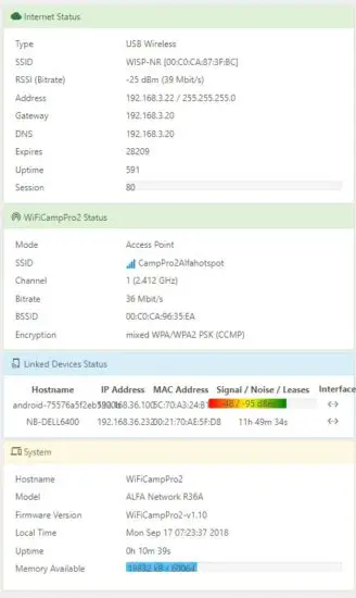 SIGNAL BOOSTERS WiFi CampPro 2 Long Range WiFi Repeater Kit - figure 40