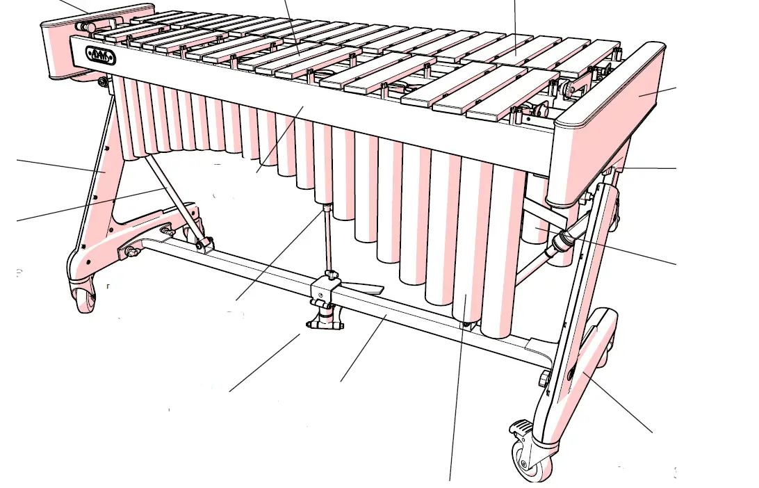 ADAMS ADM-VSWA31S Apex Frame 3.1 Octave Soloist Vibraphone with Motor 01