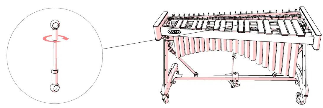 ADAMS ADM-VSWA31S Apex Frame 3.1 Octave Soloist Vibraphone with Motor 54