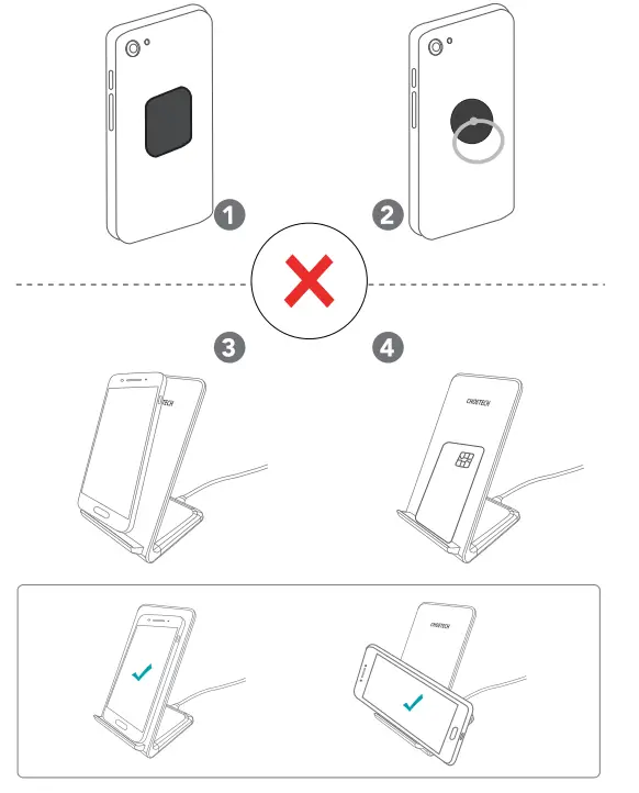 KONNEK STEIN TF2004 Fast Wireless Charging Stand 3