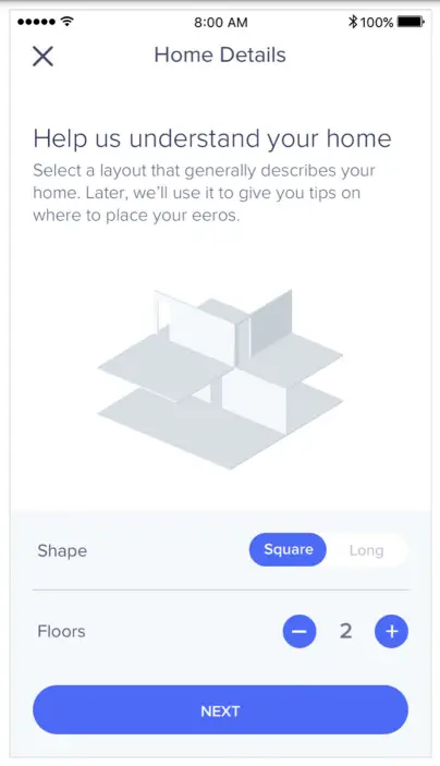 eero N010001 AX1800 Dual Band Mesh WiFi 6 Router - app2