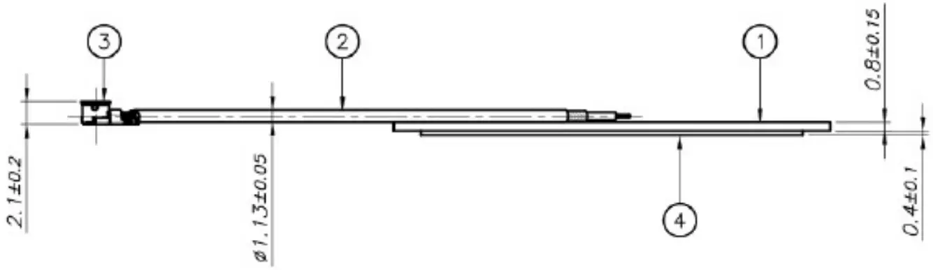 AROOT SBW M3 WiFi BT Combo Module - Mechanical specification1