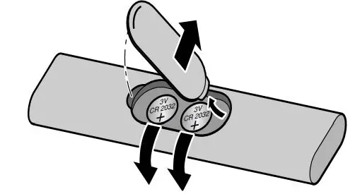 NEFF Ceiling Ventilation Instruction Manual - Remove the batteries