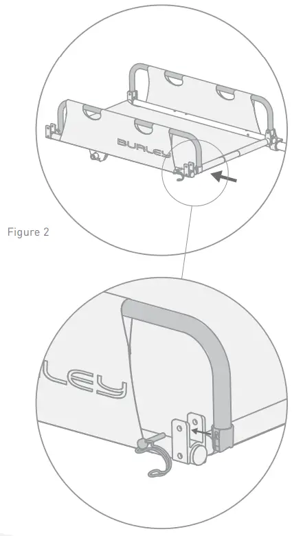 BURLEY 945203 Flatbed Flatbed Cargo Trailer - Fig 3