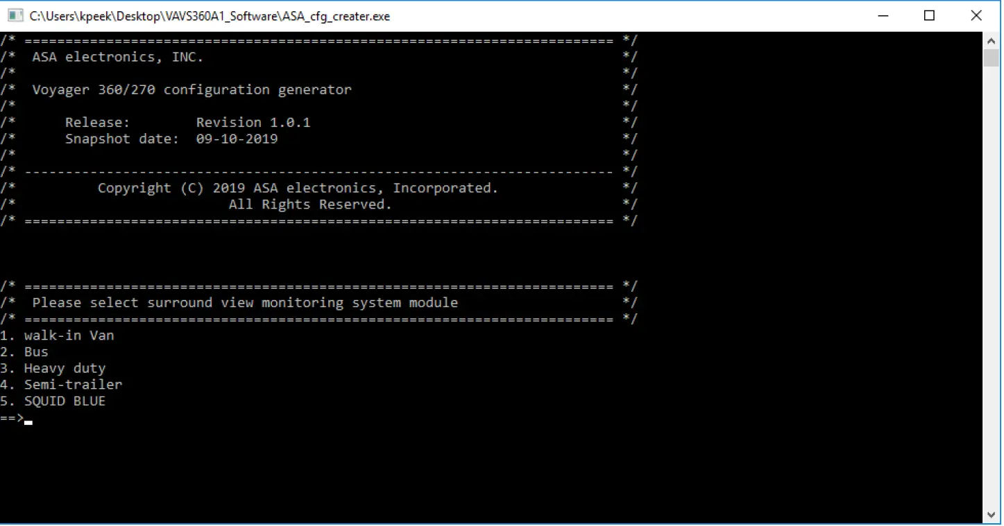 ASA Electronics Voyager Wireless Wisight Camera System 05