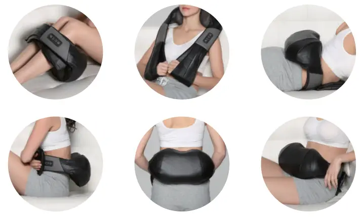 Nekteck LMS-801 3D Kneading Massager with Heat -1