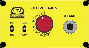 satellite front panel