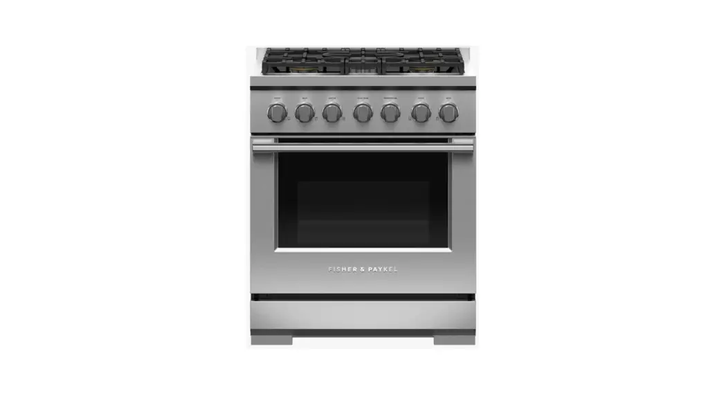 Fisher Paykel Rgv3-305-l Gas Range, 30