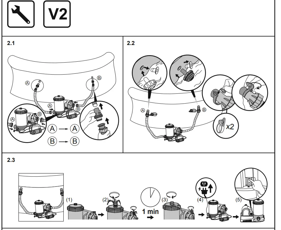 BESTWAY 9463L Standard Filter Pump-4