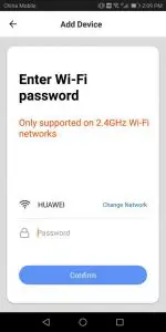 FIG 8 Choose your home Wi-Fi