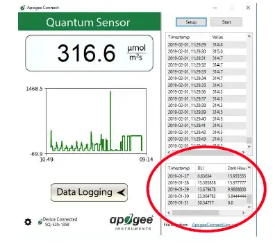 apogee INSTRUMENTS SQ-616 EPAR Sensor fig 40