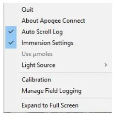 apogee INSTRUMENTS SQ-616 EPAR Sensor fig 9