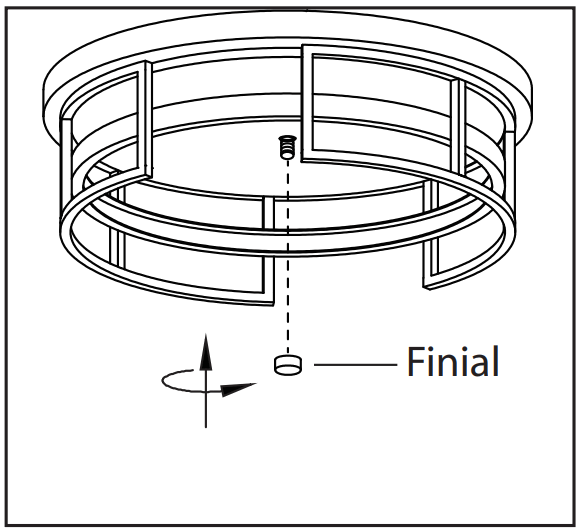 CANARMNA LFM231A15 LED Flush Mount - 2