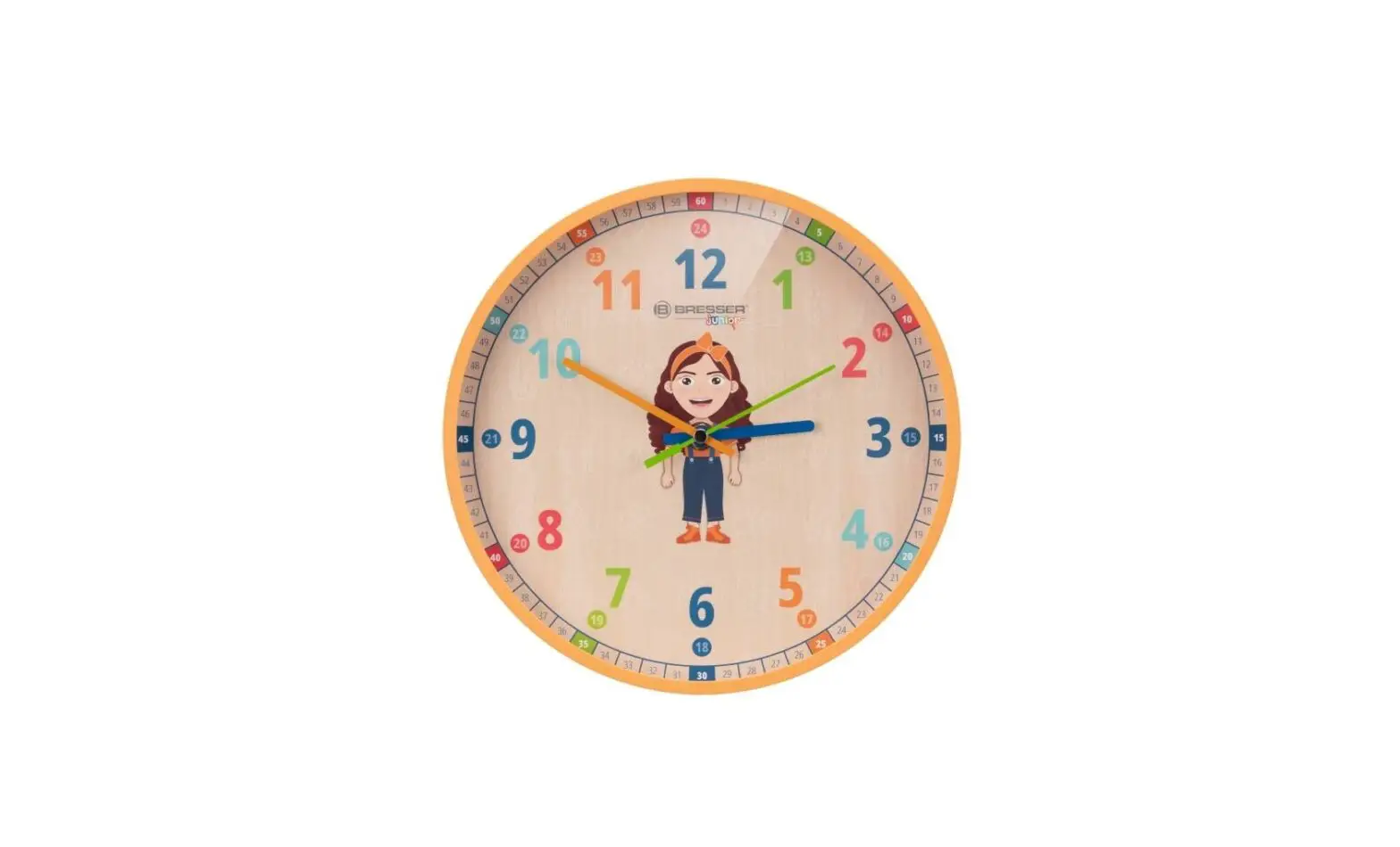 Bresser 8880810 Xyz000 Children's Wall Clock Instruction Manual