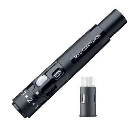ACCU-CHEK 22326902 FastClix Lancing Device for Diabetic Blood Glucose Testing feature