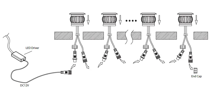 HAVIT Lighting HV2826W Flame Deck Light 2