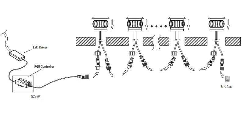 HAVIT Lighting HV2826W Flame Deck Light 3