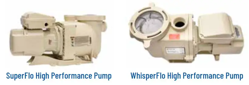 PENTAIR EC 348190 SuperFlo Standard Efficiency Pool Pump - SuperFlo High Performance Pump 3
