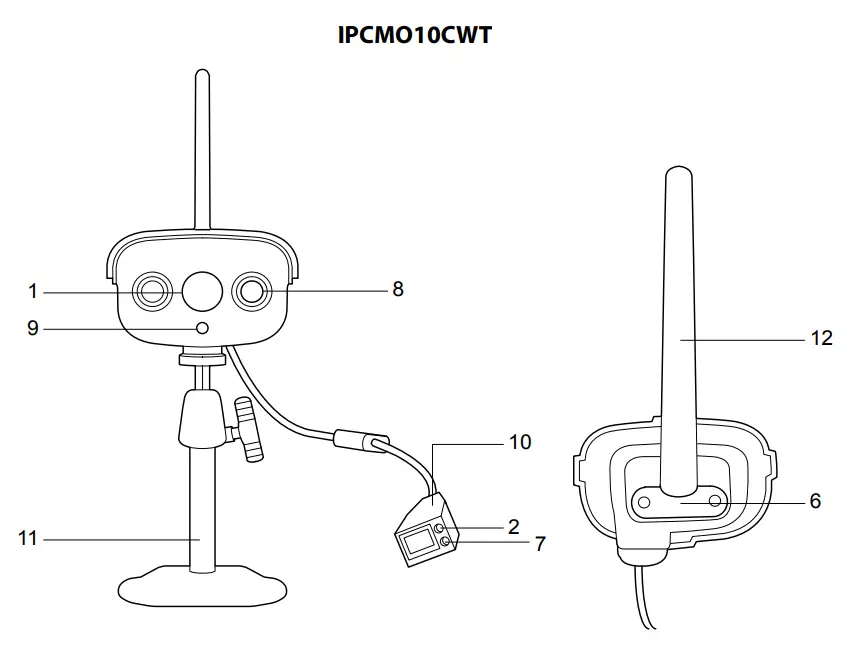 nedis camera - IPCMO10CWT