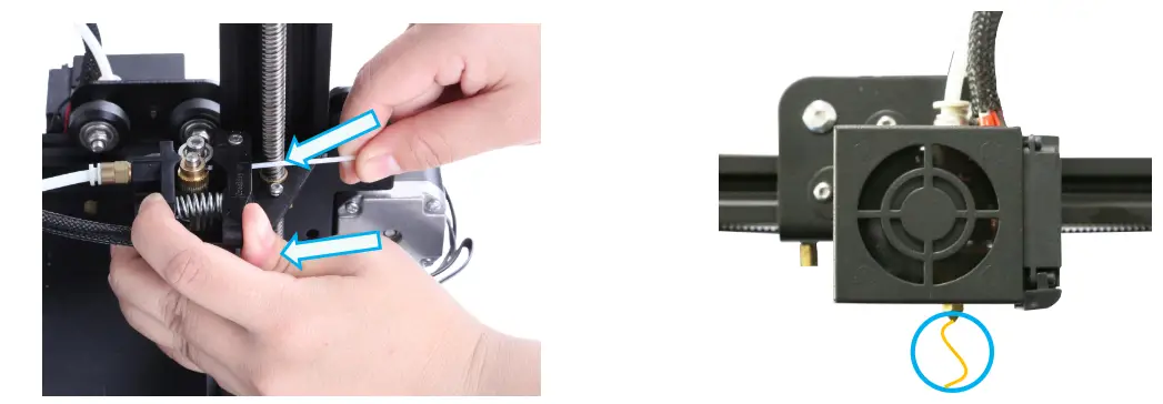 Ender-3 3D Printer - Feeding