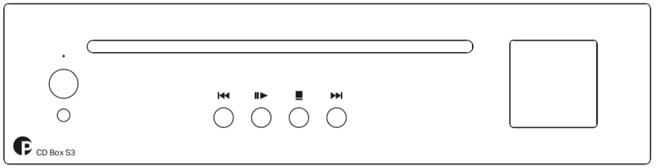 Front panel controls