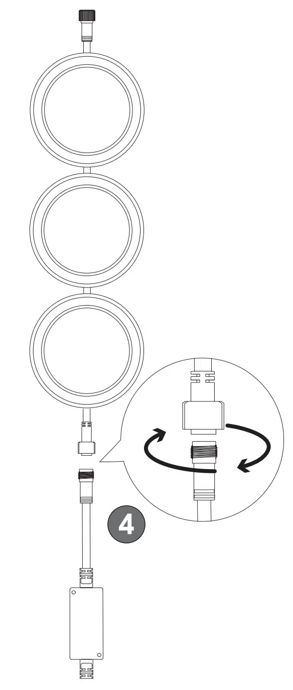 CALEX 910181 Smart Outdoor Ground Spot RGB and Warm Light - Figure 5