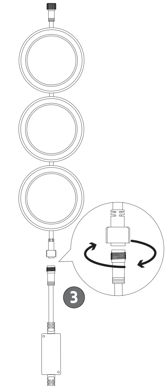 CALEX 910181 Smart Outdoor Ground Spot RGB and Warm Light - Figure 8
