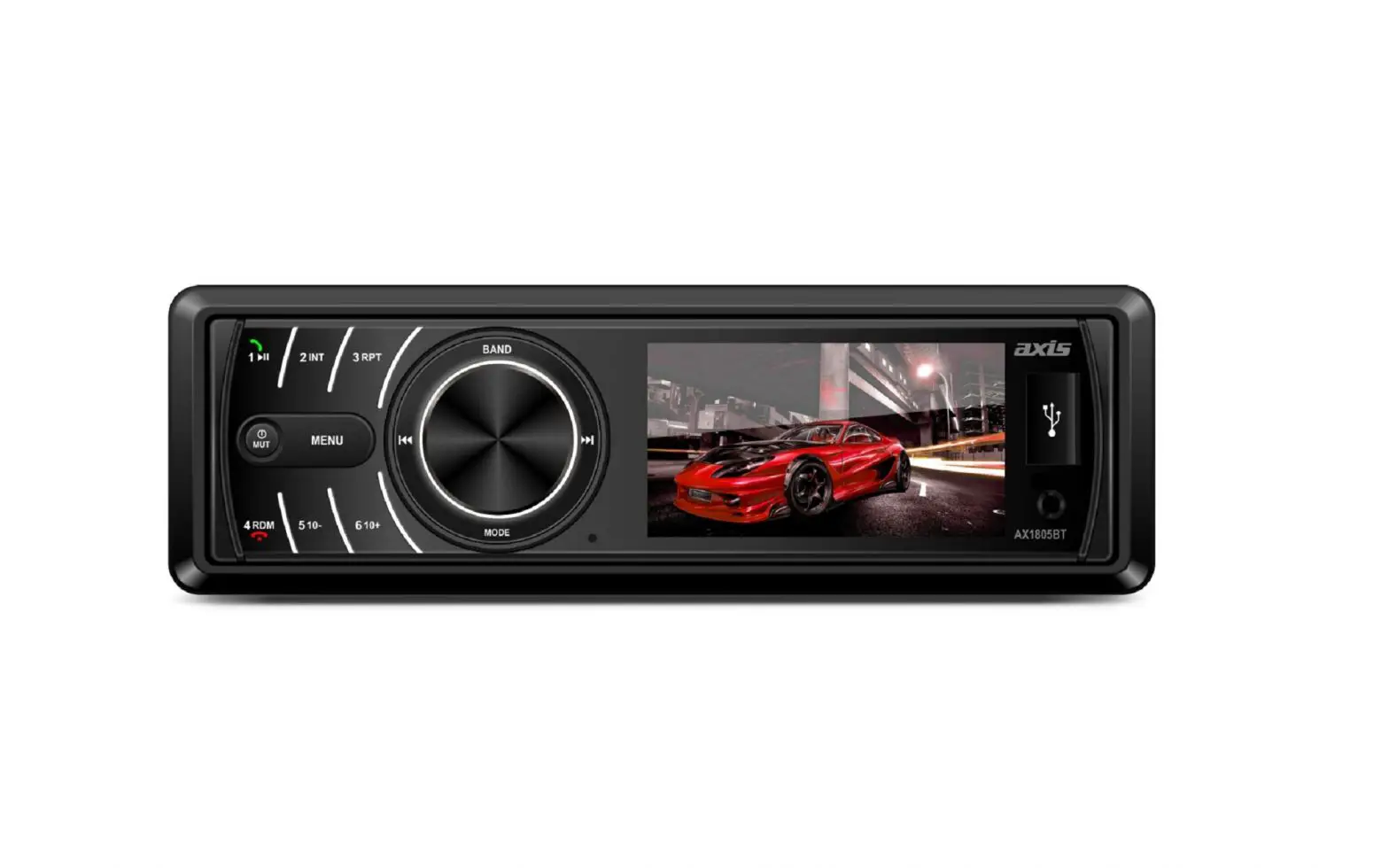 Axis Ax1805bt Lcd Multimedia Receiver Instruction Manual