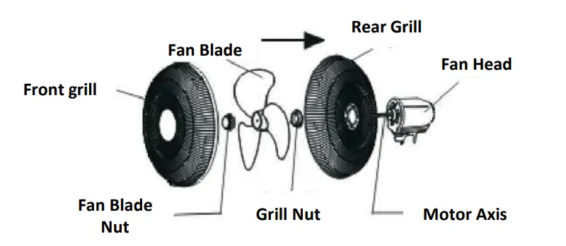 Goldair-GPWF120-35cm-Electronic-Wall-Fan-2