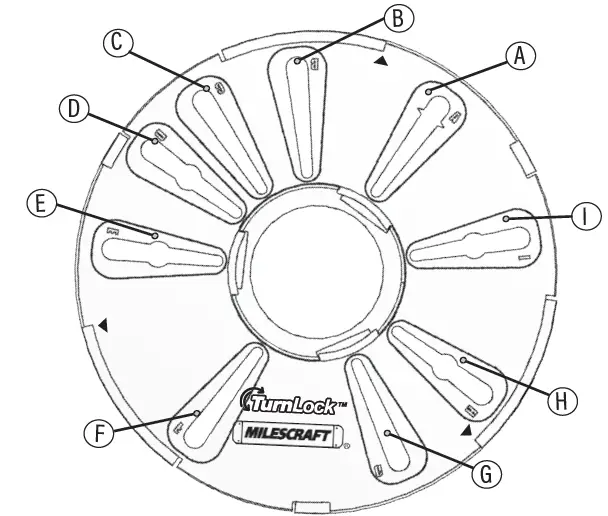 MILESCRAFT 1224 Edge&MortiseGuide Universal Router 10