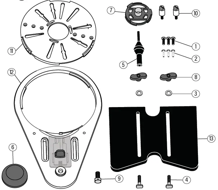 MILESCRAFT 1224 Edge&MortiseGuide Universal Router 11