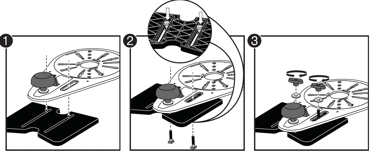 MILESCRAFT 1224 Edge&MortiseGuide Universal Router 5