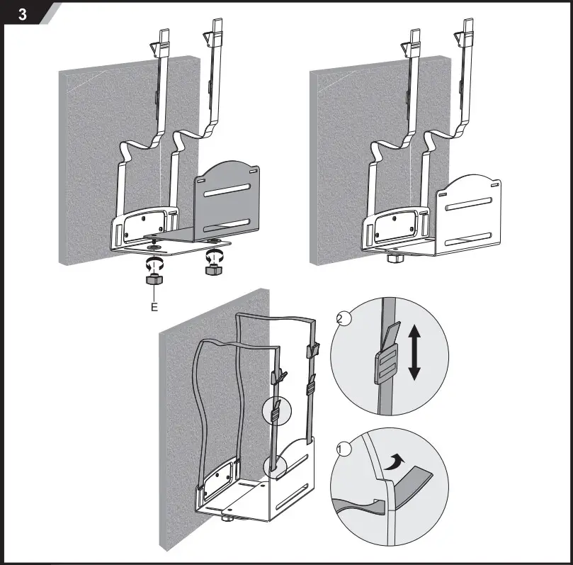 KIMEX 039 0001 CPU Wall Mount - Figure 3