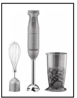 SILVERCREST SSMS 600 E5 Hand Blender Set - fig