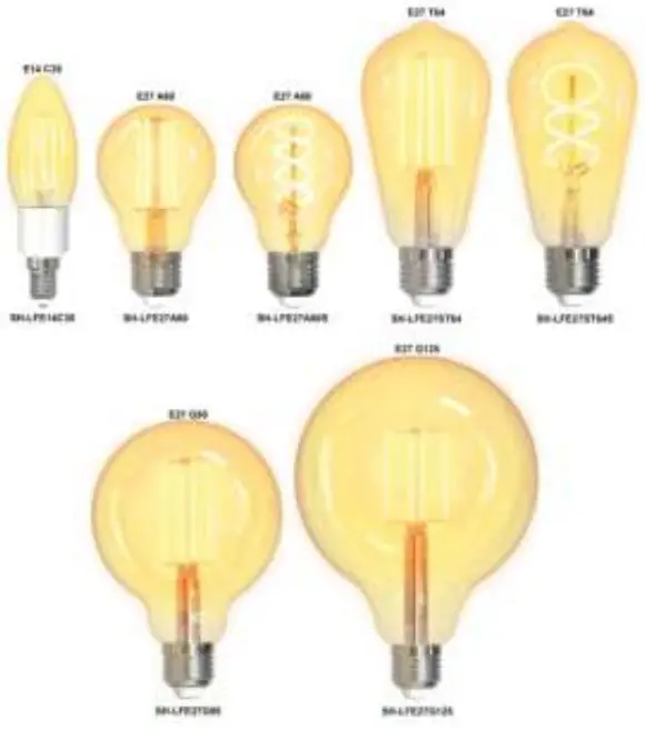 DELTACO SH LFE14C35 Smart Bulb - Fig 1