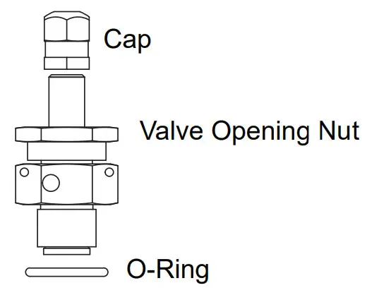SENTRY Chargeable Dampeners 300 PSI Metal and Plastic - Charging Valve