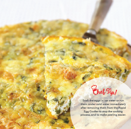 TOMATO &  SPINACH FRITTATA