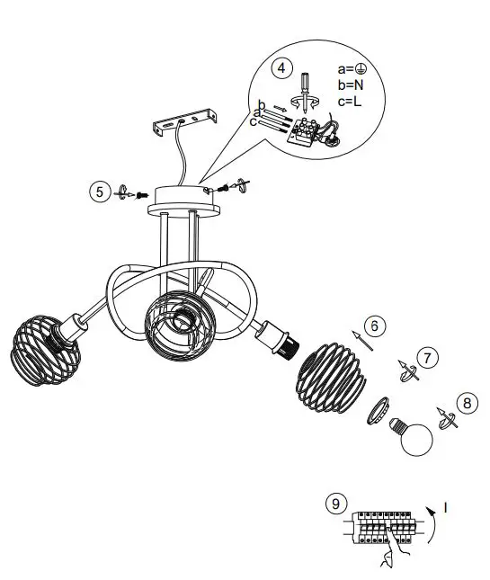 Paul Neuhaus 15923 Ceiling Light Instruction Manual - How to use