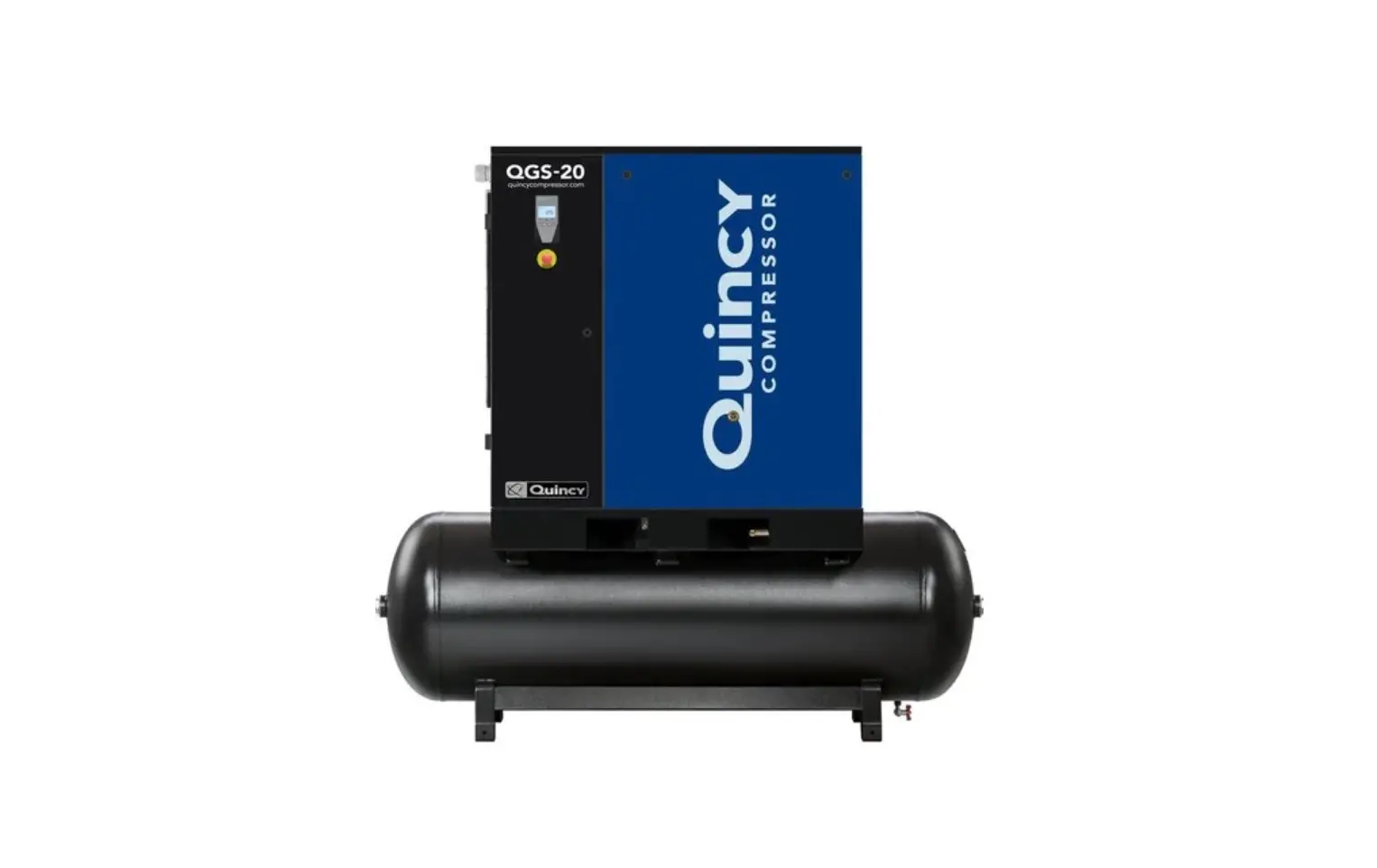 Quincy Compressor Qgs 20-hp 132-gallon Rotary Screw Air Compressor (208-230/460v 3-phase) User Manual