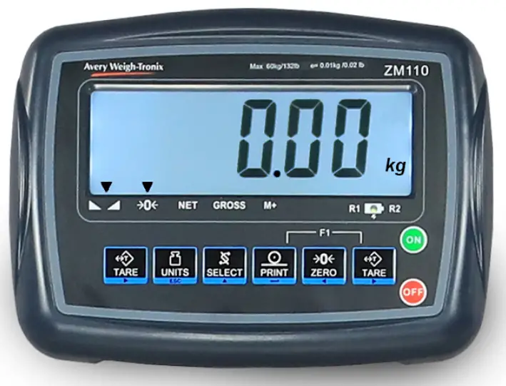 Avery Weigh Tronix ZM 110 Digital Bench Scale-